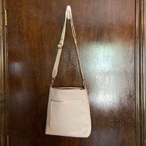 Beige Faux Leather bag